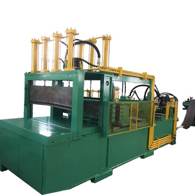 品質  Transformer Corrugated Fin Forming Machine Automatic One Decoiler Feeding Sheet 工場