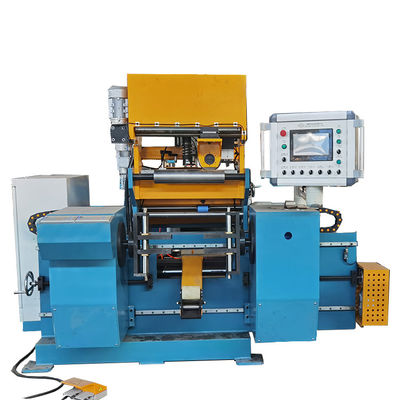 品質  26rpm Reactor Copper Foil Winding Machine Automatic Cold Pressure Welding 工場