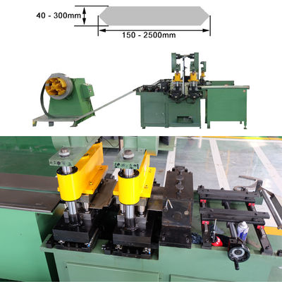 自動コア切断機 トランスフォーマーコアセンター脚を作る