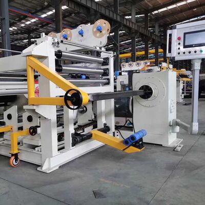 15kw トランスフォーマー フィルム ワイリング マシン 0.2-2.0mm 銅 フィルム 厚さ と 20rpm まで 調整可能なワイリング 速度