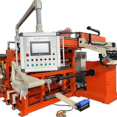 トランスフォーマーホイール巻き機 TIG 溶接,22kw の巻き力,およびホイール巻きの生産のための2パーツデコイラー