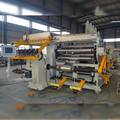 重荷トランスフォーマーホイル巻き機 TIG 溶接 1600mmホイル幅 30kW 巻き力