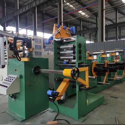 PLC 制御 TIG 溶接銅箔巻線機変圧器用 600mm 箔幅