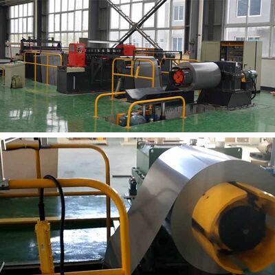 自動シリコン鋼切断機 120m/min速度, ±0.10mm精度, 6セットの切断機