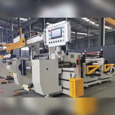 原子炉のコイル用自動銅製ホイル巻き機. 0.2-2.0mmのキューホイルと1000KGの最大コイル重量